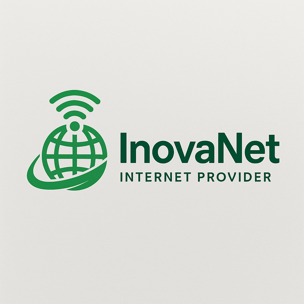 Pessoas conectadas à internet de fibra óptica